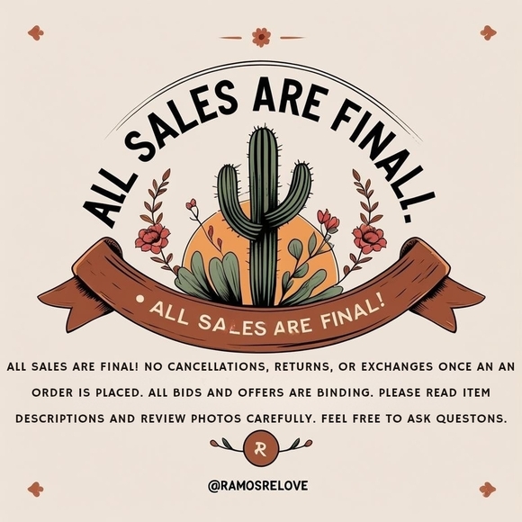 Please Read Before Purchasing (All Sales Are Final) - Picture 1 of 1